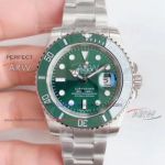 Perfect Replica Noob V3 Rolex Watch - Copy Rolex Submariner Green Dial/Bezel 2836 Watch